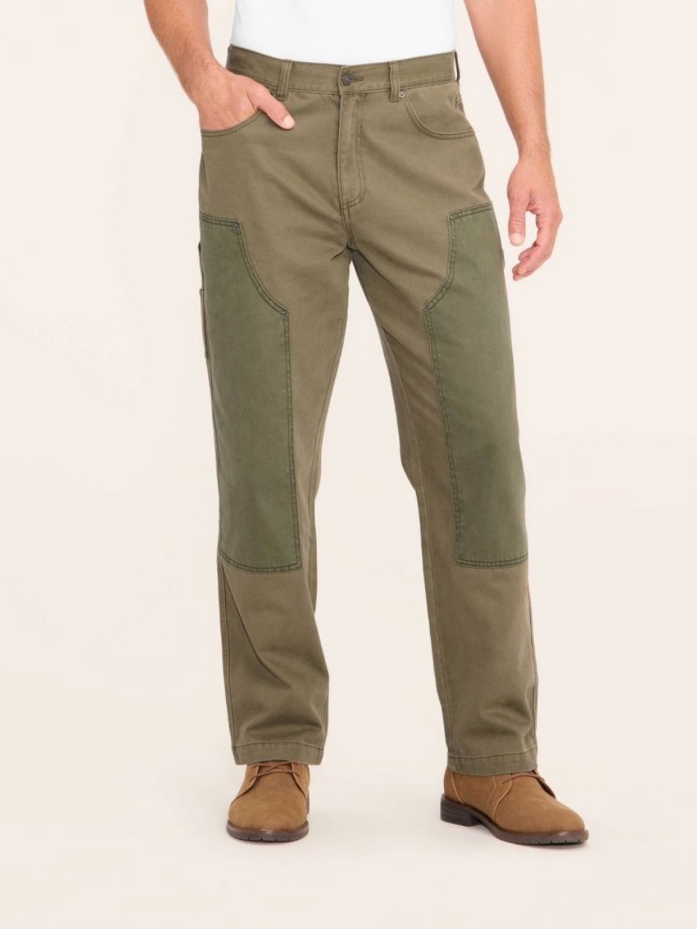 Men Mid-Rise Straight Fit Cargo Pants - Woolrich